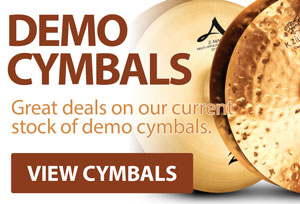 Zildjian demo cymbals from Midwest