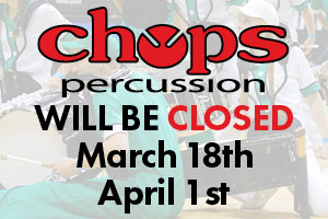 Chops closed on 3/18/17 & 4/1/17