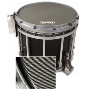 evans marching snare